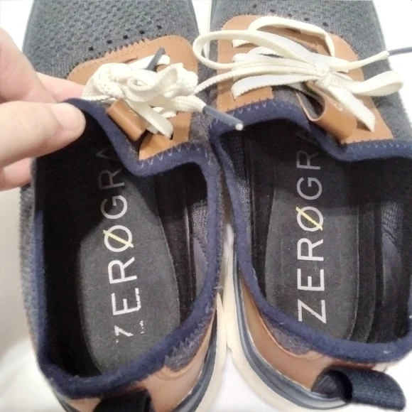 Cole Haan ZeroGrand Blue Stitchlite Comfort Oxford 10.5 - Picture 9 of 12